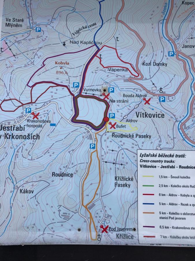 הוילה יאבלונץ נאד איזרו Roubenka Bratrouchov מראה חיצוני תמונה